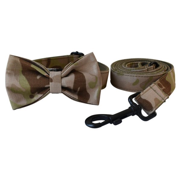 Camouflage Pet Dog Leash Collar Set