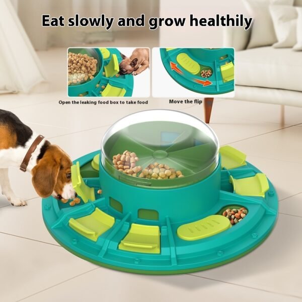 Interactive Dog Puzzle Toy For IQ Improvement And Slow Feeding Suitable For All Sizes Pets Nutritious Diet-Friendly Non-Electric Plastic Pets Game Pet Products - Image 8