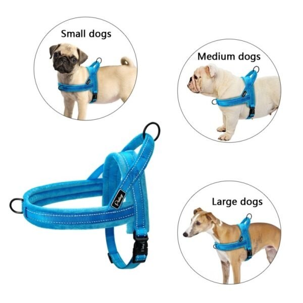 No Pull Dog Harness Leash Large Dog Pet Vest Padded Strap - Image 2
