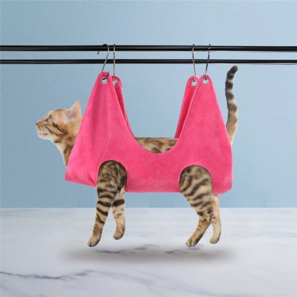 Dog Grooming Hammock, Nail Trimming Helper, Dog Grooming Harness Multifunctional Restraints, For Small Medium Large Dogs And Cats Bathing, Washing, Grooming, And Trimming Nails - Image 6