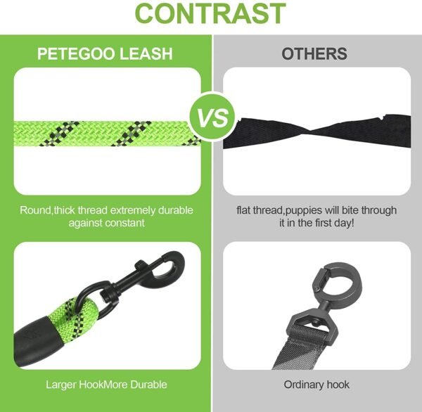 Small Medium Sized Pet Dog Luminous Leash Chain Puppies - Image 8