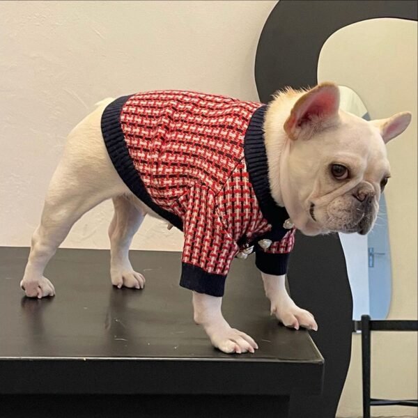 Fashion Cute Print Winter Pet Clothes Winter Sweater - Image 5