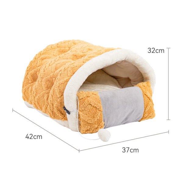 Arctic Velvet Game Machine Warm Semi-enclosed Cat Litter Pet Supplies - Image 5