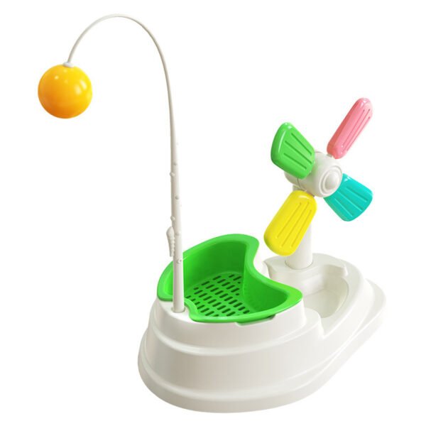 Windmill Funny Cat Stick Toy Desktop Grass Box Pet Toys - Image 7