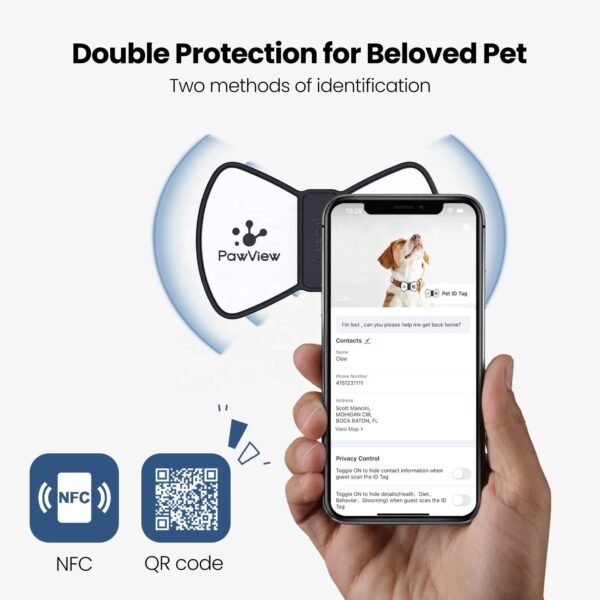 NFC Smart QR Code Pet Label Personalization - Image 3