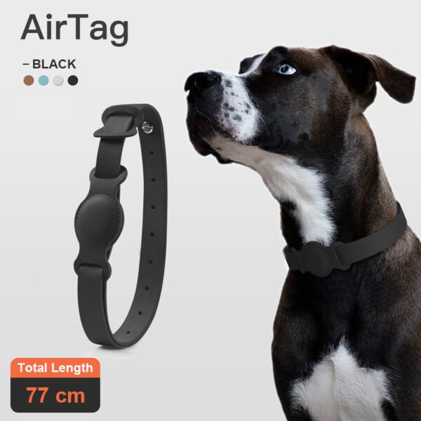 Anti-lost Device Cat And Dog Pet Collar Chain Leather Case - Image 6