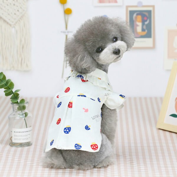 Pet Clothes Puppy Thin Pet Party Shirt - Image 3