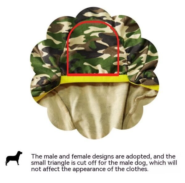 Pet Clothes All-inclusive Belly Four-legged Pet Clothing - Image 7