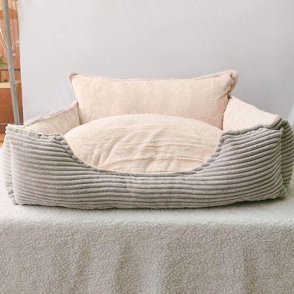 Removable And Washable Plush Warm Pet Kennel Dog Bed - Image 5