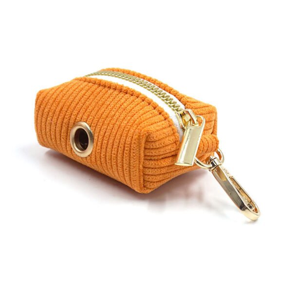 Corduroy Pet Dog Go Out Garbage Bag Velvet Cute Dog Poop Bag - Image 8