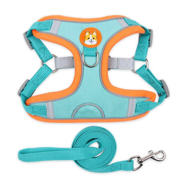 Dog Harness Cat Harness Reflective Dogs Leashs Soft Mesh Chest Strap - Image 5