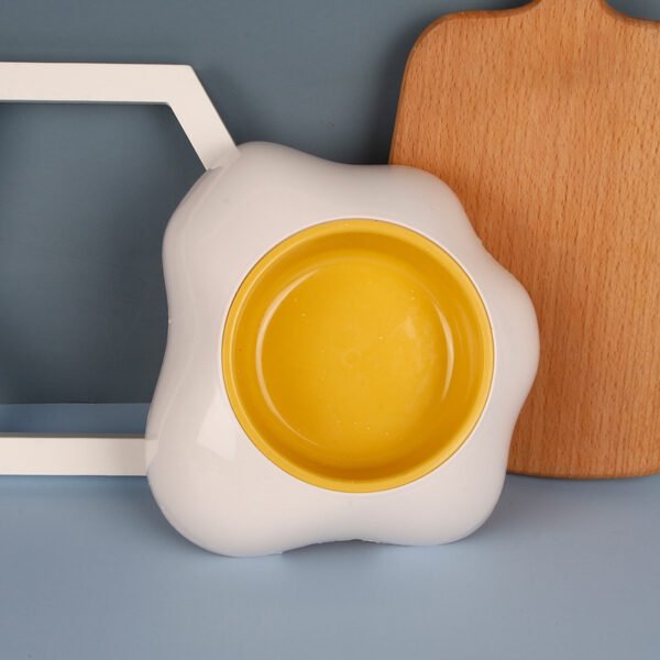 Egg-shaped Pet Bowl Drinking Water Single Bowl Double Bowl Pet Feeding Bowl - Image 8