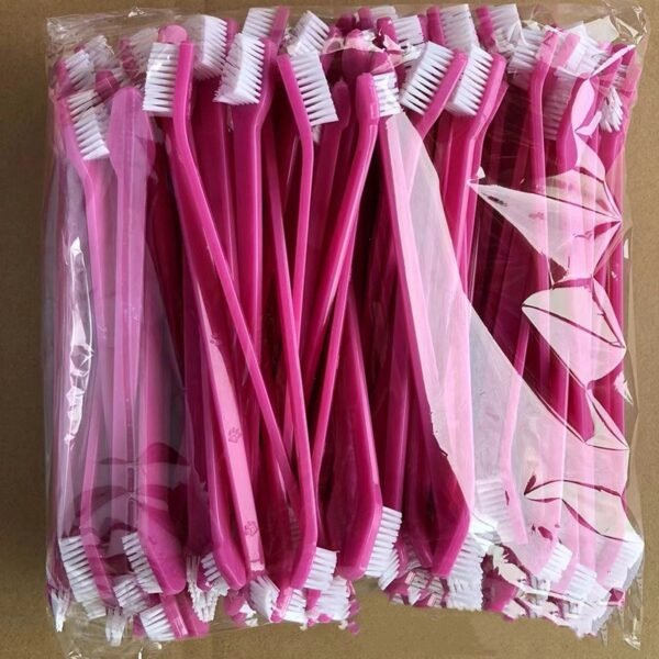 Pet Long Handle Double Head Toothbrush - Image 2