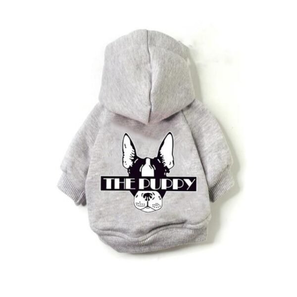 Winter Warm Dog Clothes Cotton Hoodie - Image 9