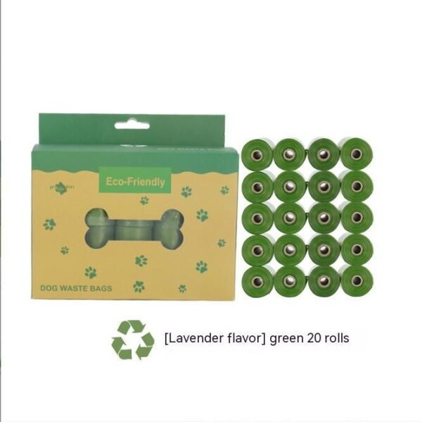 Pet Supplies Fragrance Degradable Pet Garbage Bag Pet Stool Bag Boxed With Dispenser - Image 5