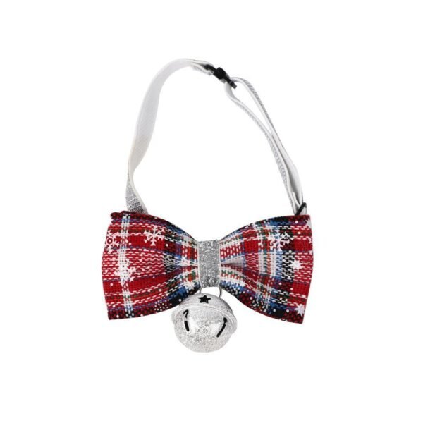 Christmas Triangle Pet Towel Santa Deer Print Dog Scarf Collar Holiday Decorative Bib For Pets - Image 7