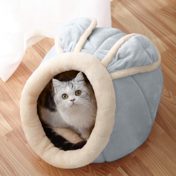 Cat House Villa Enclosed Cat Supplies Bed - Image 3