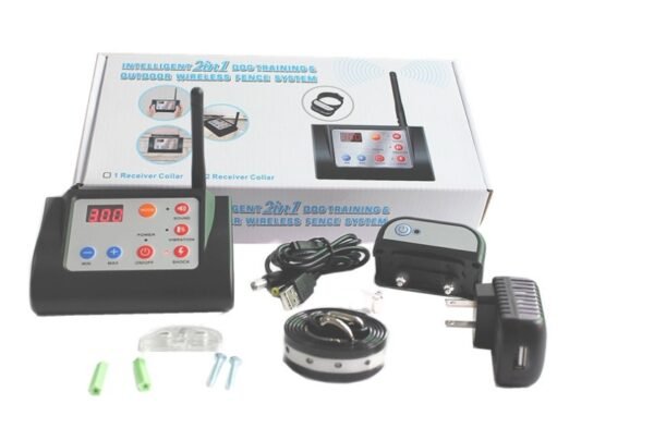Wireless Electric Pet Dog Fence 4 Working Modes Dog Training Collars - Image 5