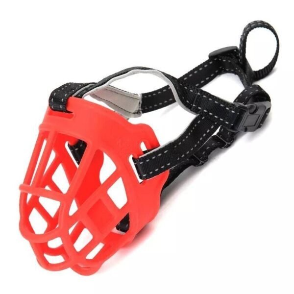 Silicone Pet Muzzle Dog Bite And Barking Soft Mask Muzzle - Image 3