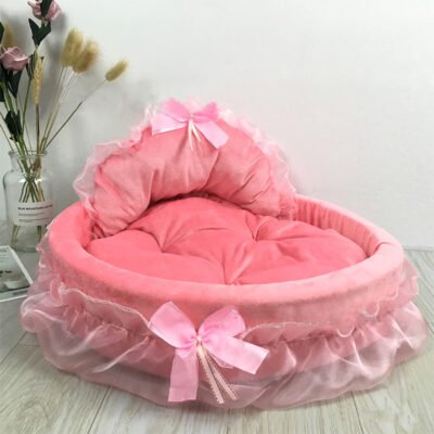 Pet Bed Princess Cat Dog Nest Fantasy