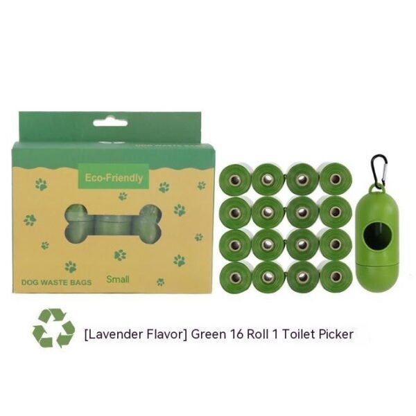 Pet Supplies Fragrance Degradable Pet Garbage Bag Pet Stool Bag Boxed With Dispenser - Image 6