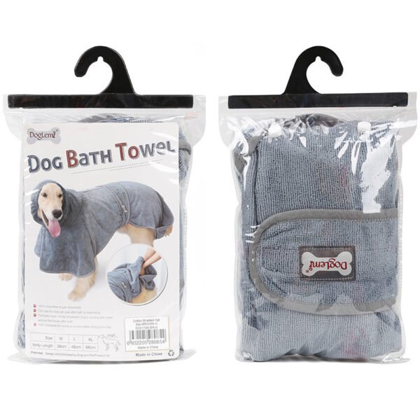 Pet Bathrobe Cotton Dog Towel Is Highly Absorbent - Image 3