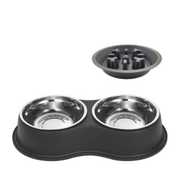 Pet Slow Feeding Bowl Removable Dogcat - Image 4