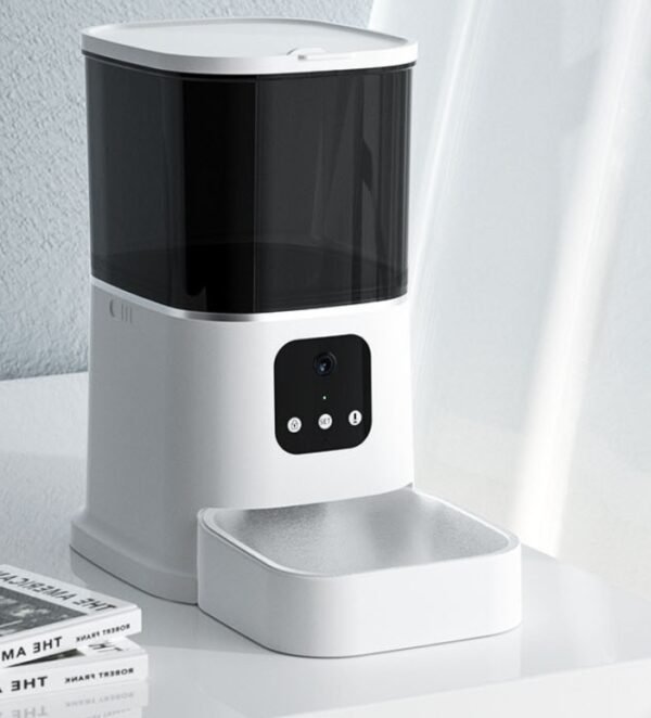 Pet Automatic Feeder Large Capacity Smart Voice Recorder APP Control Timer Feeding Cat Dog Food Dispenser With WiFi Pet Bowl - Image 3
