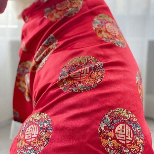Festive Chinese Style Clothes For Pet Dogs - Image 4