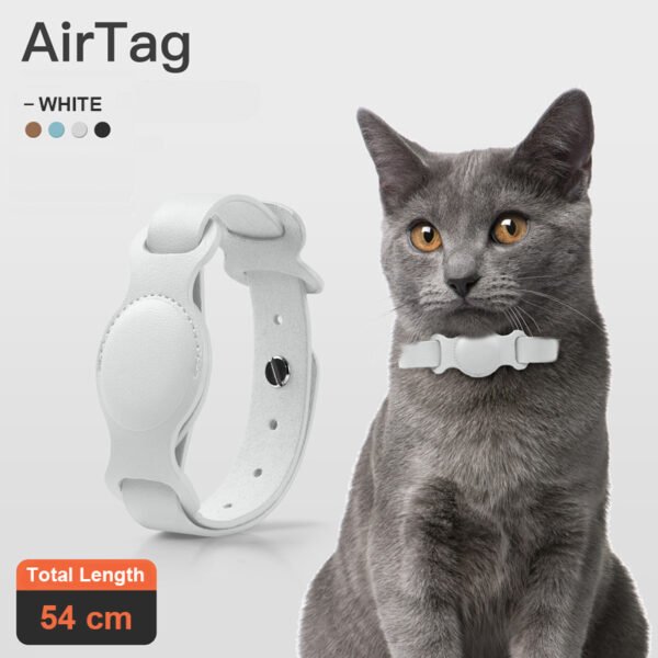 Anti-lost Device Cat And Dog Pet Collar Chain Leather Case - Image 9
