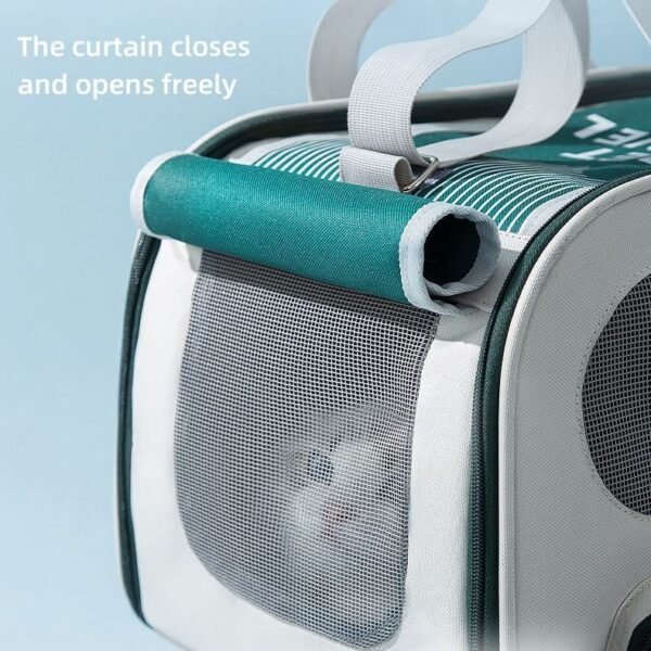 Pet Carrier Bag Soft Sided Collapsible Portable Airline Approved Carrier Soft Sided - Image 5