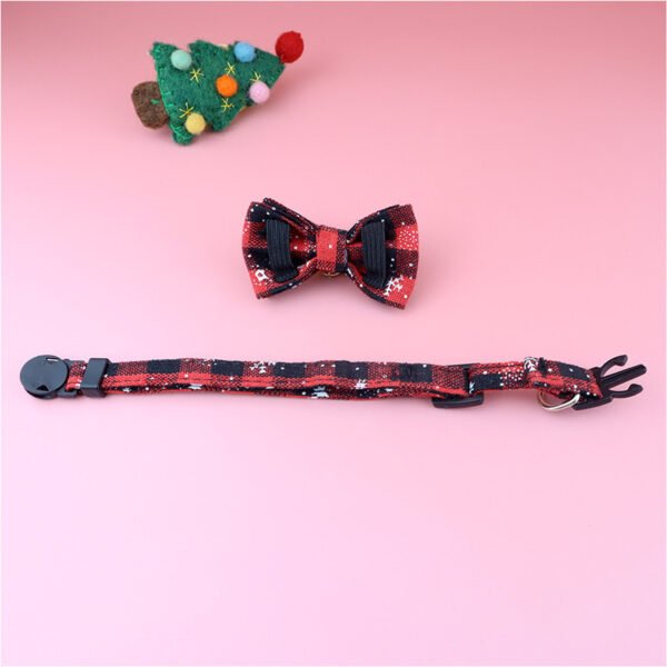 Pet Supplies Cat Bow Detachable Christmas - Image 2