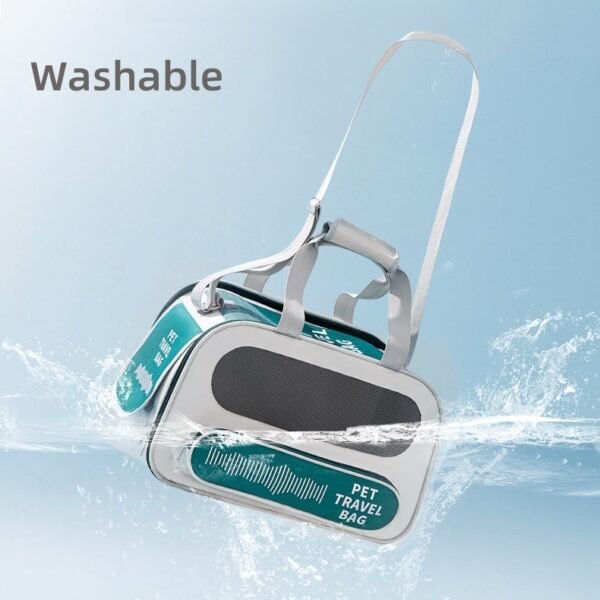 Pet Carrier Bag Soft Sided Collapsible Portable Airline Approved Carrier Soft Sided - Image 7