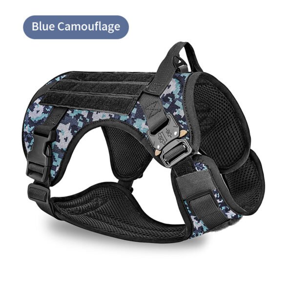 Large Pet Supplies Tactical Camouflage Close Traction Harness Wholesale - Image 7
