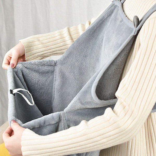 Touch The Cat Clothes Pets Apron Non-stick Anti-grab Soft Plush Camisole Pinafore For Pets - Image 6