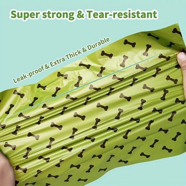 Environmentally Friendly Biodegradable Pet Litter Bags Dog Waste Bags With Dog Poop Bag Dispenser - Image 6
