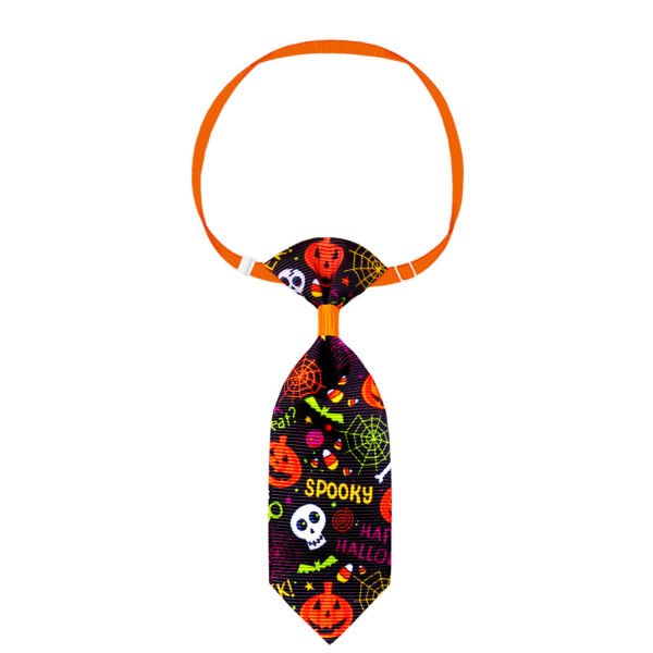 The New Wonderland Pet Halloween Series Of Halloween Skull And Necktie - Image 7