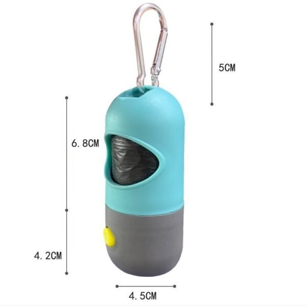 Led Light Pet Waste Bag Dispenser For Dogs Cats Dog Poop Scooper Bags Holder - Image 5