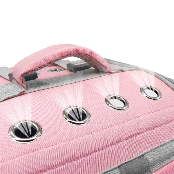 Pet Cat Carrier Backpack Breathable Cat Travel Outdoor Shoulder Bag For Small Dogs Cats Portable Packaging Carrying Pet Supplies - Image 8