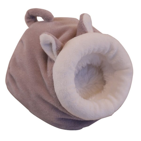 Winter Warm Pet Cartoon Cage For Hamster Accessories Guinea Pig Bed House Small Animal Nest - Image 7
