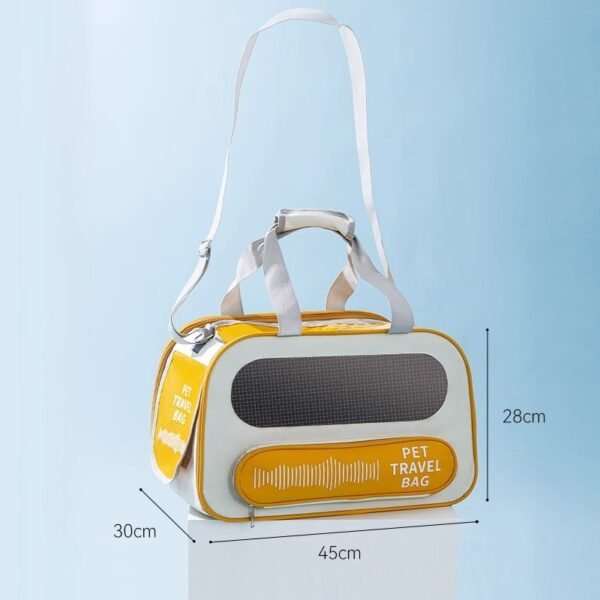 Pet Carrier Bag Soft Sided Collapsible Portable Airline Approved Carrier Soft Sided - Image 9