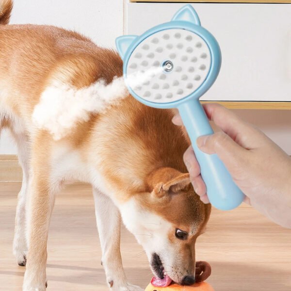 Hair Cleaning Brush With Mist Multifunctional Cat Grooming Brush Rechargeable Self Cleaning Slicker Brush For Pets Dogs & Catsb Pet Products - Image 3