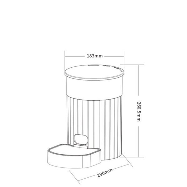 Cat Automatic Pet Feeder Intelligence - Image 2