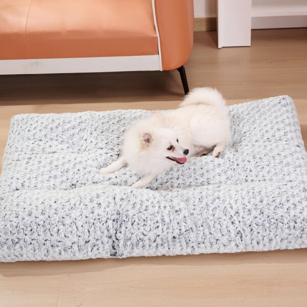 Dog Beds Thickened Rose Velvet Pet Kennel Bed Mat More Cotton Soft Fluffy Washable Dog Bed - Image 7