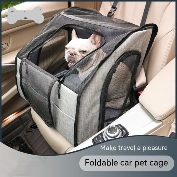 Pet Car Supplies Dog Cage Nest Go Out Portable - Image 2