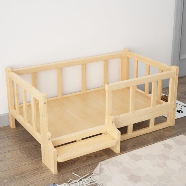 Bed Summer Wooden Bed Pet Dog Bed - Image 2