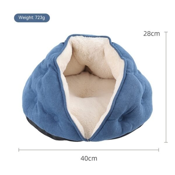 Pet Short Plush Shell Dumpling Nest Fleece Warm - Image 4