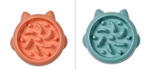 Pet Dog Cat Slow Feeder Bowls Anti Choking Slow Feeder Dish Bowl Home Dog Eating Plate Anti Gulping Bowl Supplies - Image 10