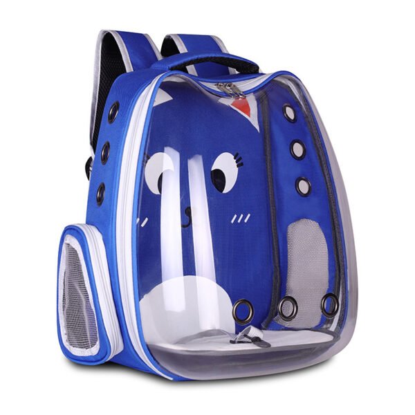 Pet Supplies Pet Backpack Convenient Pet Space Bag Breathable Shoulder Cat Bag Dog Bag - Image 5