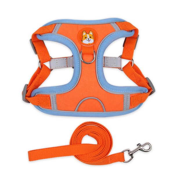 Dog Harness Cat Harness Reflective Dogs Leashs Soft Mesh Chest Strap - Image 3